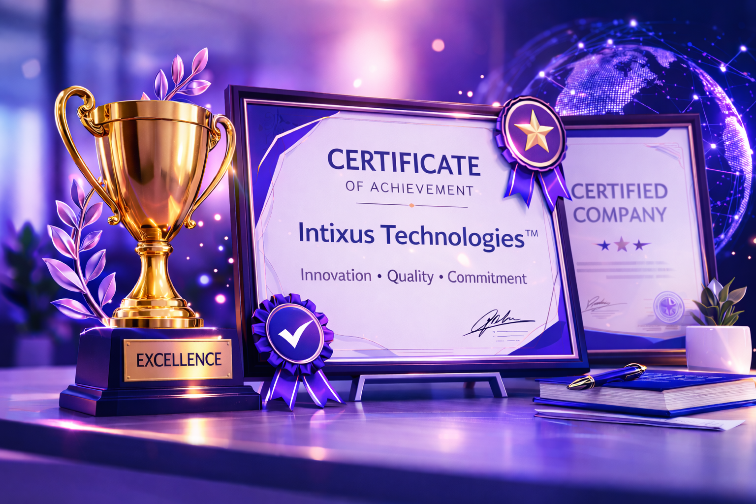 Gallery and certifications hero image